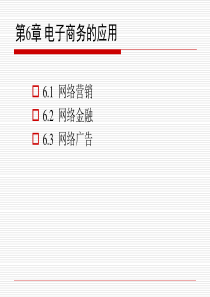 第6章 电子商务的应用