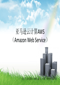 6-亚马逊的云计算平台AWS