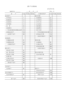 民间非营利组织财务报表