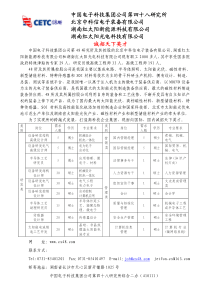 中国电子科技集团公司第四十八研究所北京中科信电子装备有限公司