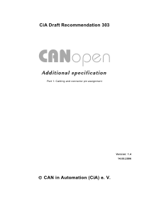 CiA-303-1-DR-V1.4--CANopen-additional-specificatio