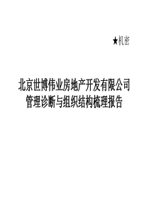 北大纵横—北京世博伟业房地产世博伟业诊断0426－林卫民