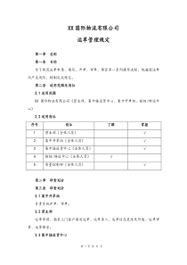 物流公司运单管理规定