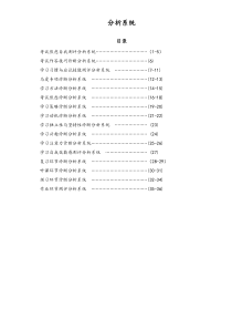 国际教育机构分析系统