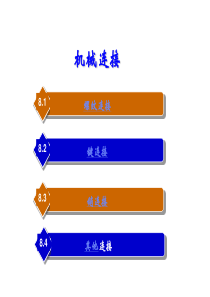 机械基础-机械连接