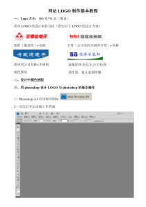 网站LOGO制作基本教程