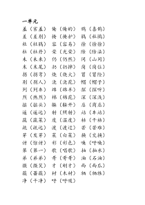 二年级下册形近字总汇