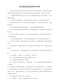 03XX汽车美容店选址技巧和分析