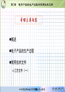 第2章电子产品生产过程1