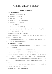 婚庆公司大型集体婚礼活动计划