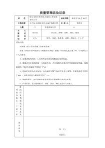 质量管理活动记录