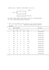 数据包络分析习题