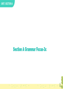 人教版八年级上册英语Unit-3-Section-A-Grammar-Focus-3c