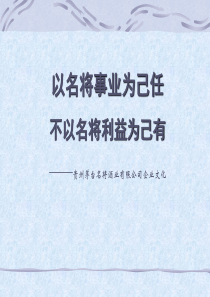 公司企业文化PPT