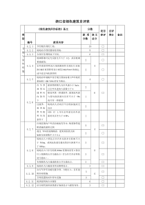 浙江省绿色建筑自评表