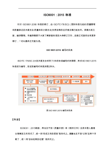 ISO9001-2015年标准