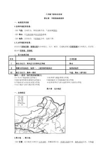 新人教版八年级下册地理知识点总结