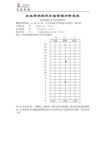 安盛—企业营销现状安盛管理诊断系统