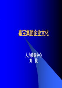 嘉宝集团企业文化(PPT30页)