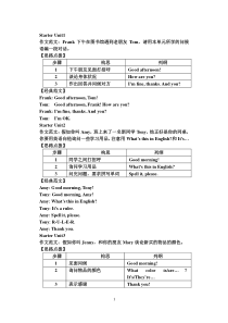 新目标七年级上册每单元英语作文范文