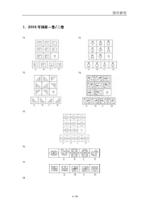 国考历年真题-图形推理