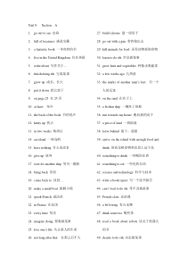 新目标英语八年级下第八单元词组归纳