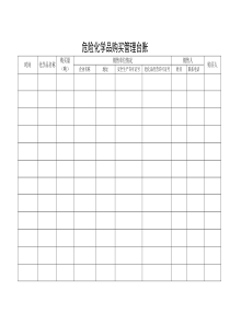 危险化学品购买管理台账_doc下载