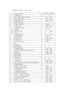 公路监理资料归档内容