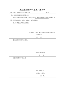 外墙保温砂浆报审表