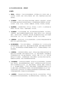 《博物馆学》复习提纲