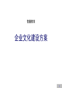 智童教育企业文化建设方案【未完成版】