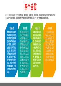 四个自信ppt