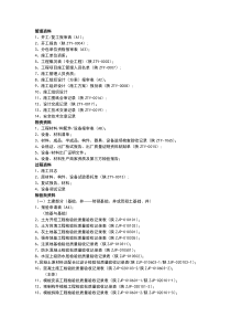 建筑电气工程竣工资料清单