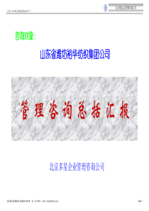 管理咨询总括汇报(ppt 68)