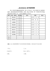 软件验收报告