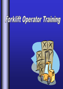 叉车培训(Tianjin-Forklift-Training)