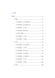 小学奥数目录(精品文档)-共29页