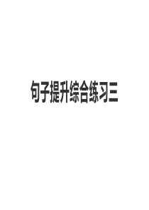 2020高考英语长难句综合提升练习3(课件)