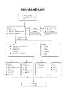 急性呼吸衰竭抢救流程图版本