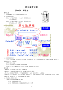 (完整版)高中电化学复习专题