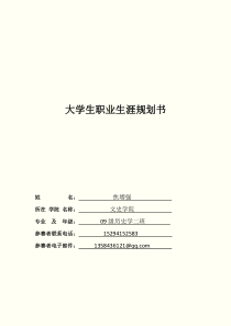 教师职业生涯规划