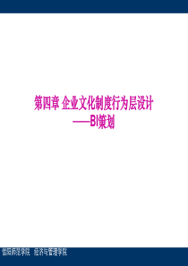 第四章企业文化制度行为层设计__BI策划