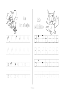 26个英文字母描红