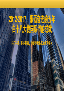 思修作业ppt-十八大以来中国的政治成就