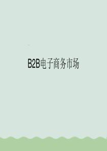 B2B电子商务市场PPT(共43页)