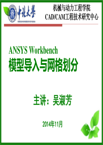 ANSYS-Workbench-模型导入与网格划分(吴淑芳)