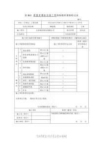 表R01高强度螺栓连接工程检验批质量验收记录