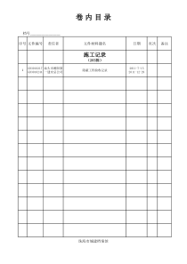 265栋卷内目录（电）