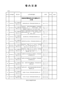 266栋卷内目录（电）