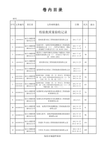 276栋卷内目录（电）